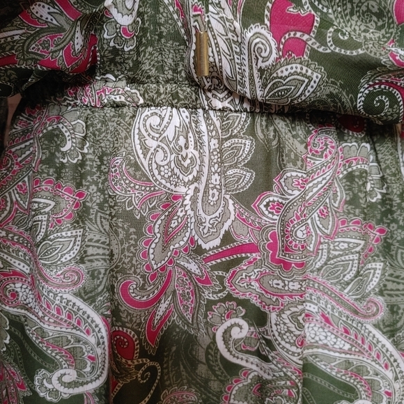 BANANA Republic Paisley Dress Size 2 - Picture 4 of 13